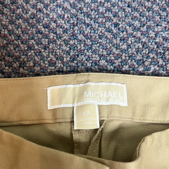 Michael Kors Khaki Ponte Pant 8P - Picture 3 of 5